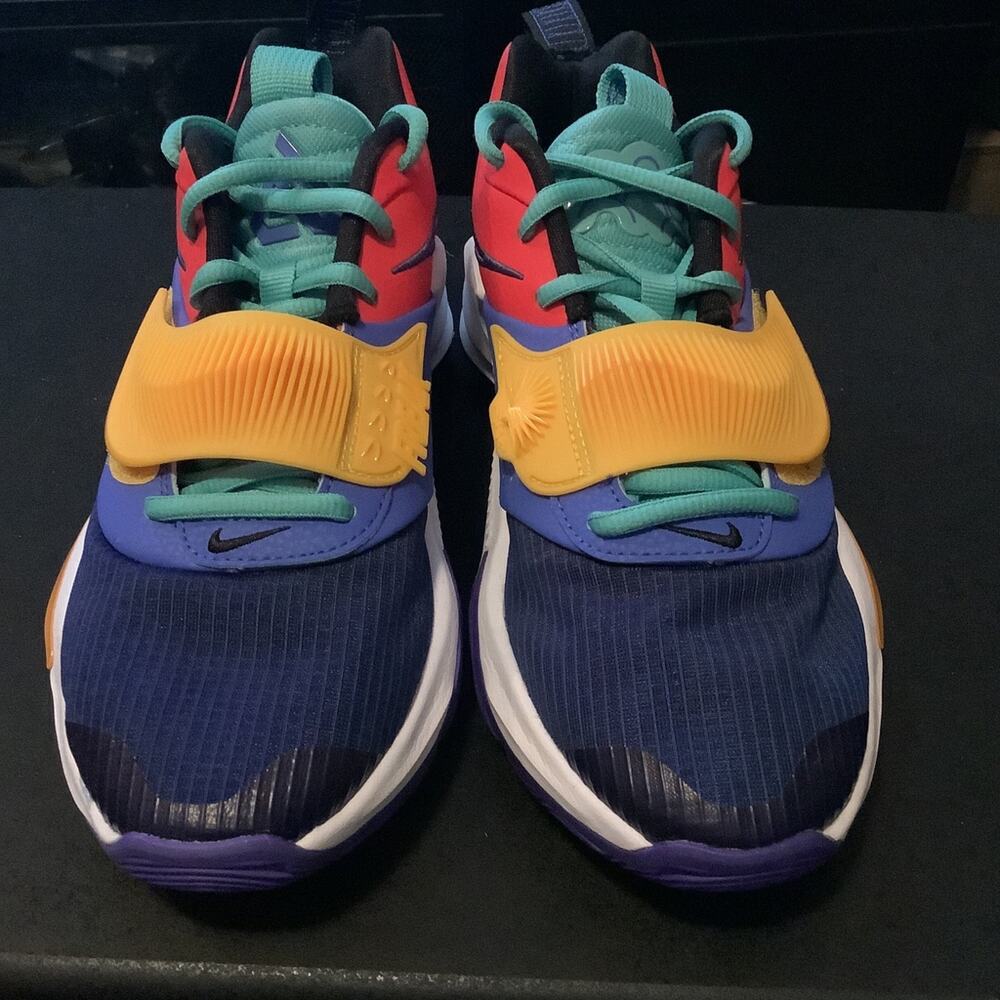 Nike Zoom Freak 3 AntetokounBros Red Blue Teal Yellow Basketball YTH 5.5 /WMNS 7